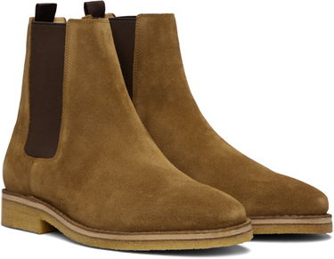 Облекло и аксесоари BOSS BECKHAM x BOSS Suede Chelsea Boots Кафяво | 50546928, 4