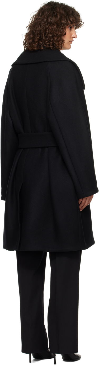 Палта Coperni Coperni Oversized Belted Coat Черно | COPM06BISF1006, 2