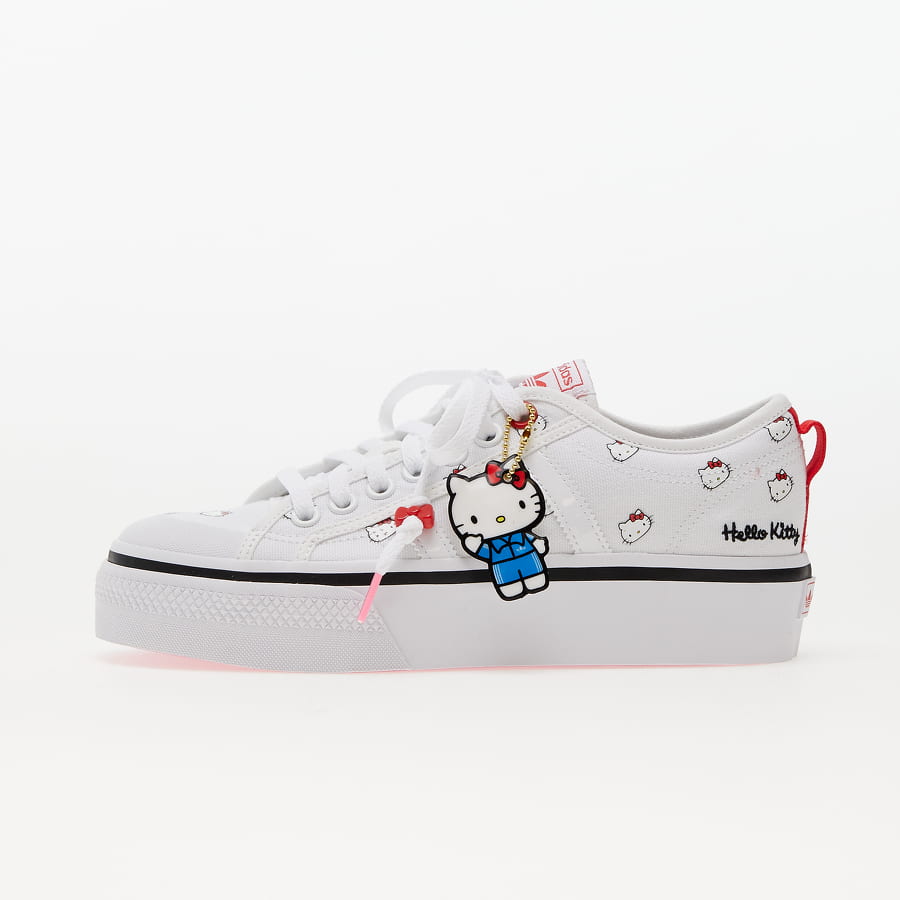 Кецове и обувки adidas Originals Nizza Low Бяло | HQ6239, 0