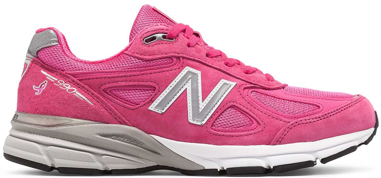 Кецове и обувки New Balance 990v4 Made in USA Pink Ribbon "Komen Pink" Розово | M990KM4, 0