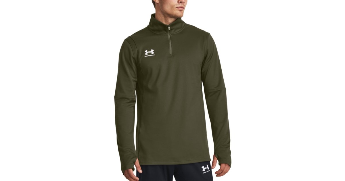 Суитчър Under Armour Midlayer Challenger Training Top Зелено | 1379588-390, 1