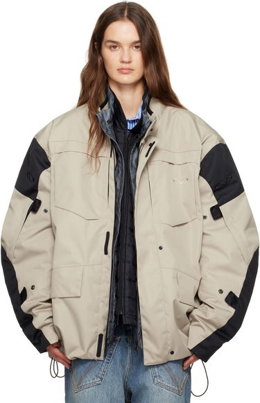 Парка VETEMENTS Vetements Biker Parka and Liner Jacket Set Бежово | UH76OJ750S, 0