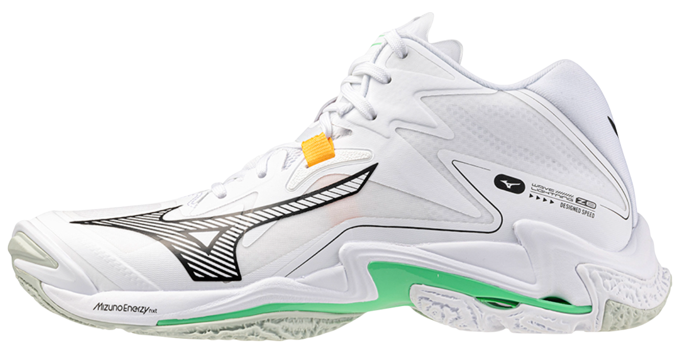 Кецове и обувки Mizuno Mizuno Wave Lightning Z8 Mid Бяло | v1ga2405-16, 1