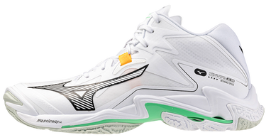 Кецове и обувки Mizuno Mizuno Wave Lightning Z8 Mid Бяло | v1ga2405-16, 1