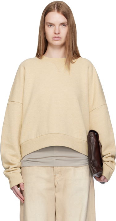 Суитчър Entire Studios Box Crew Sweatshirt Жълто | ES2126TP, 0