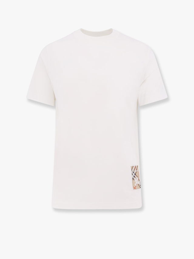 White Short Sleeve T-Shirt with Pocket