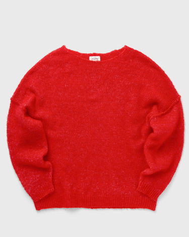 Пуловер American Vintage YANBAY Crewneck Pullover Червено | YAN18DH24-FLAMENCO-CHINE, 0