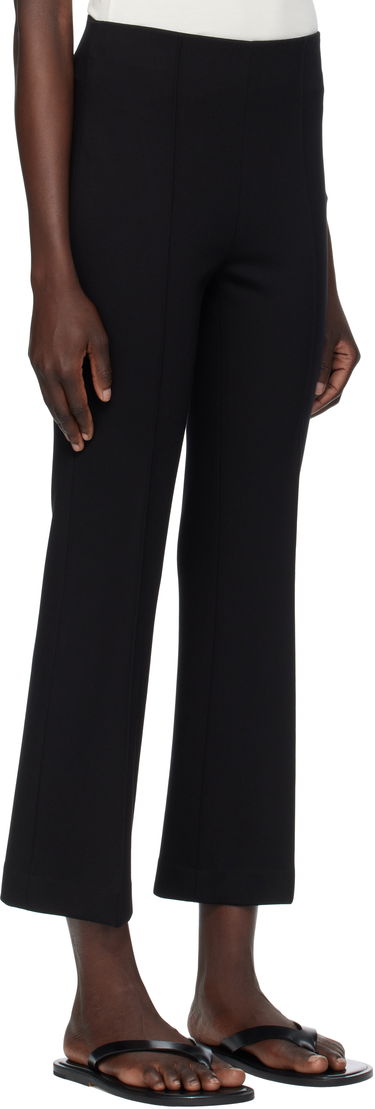 Панталони rag & bone Rag & Bone Irina Ponte Slim Fit Kick Flare Trousers Черно | WAC25S7003D803, 4