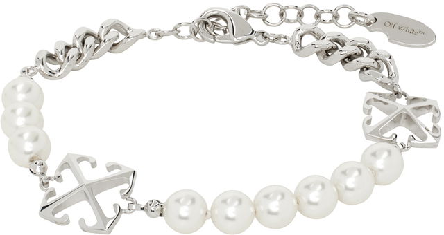 Pearls & Arrow Bracelet