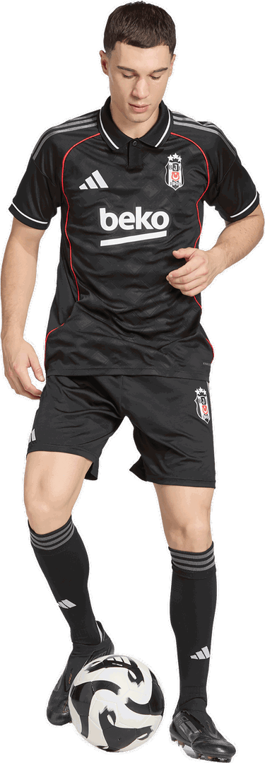 Фланелка adidas Performance Beşiktaş JK Third Jersey 25/26 Черно | JD1414, 3