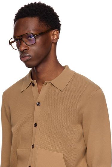 Слънчеви очила Tom Ford Tom Ford Navigator Glasses Кафяво | FT6058-B_58055, 3