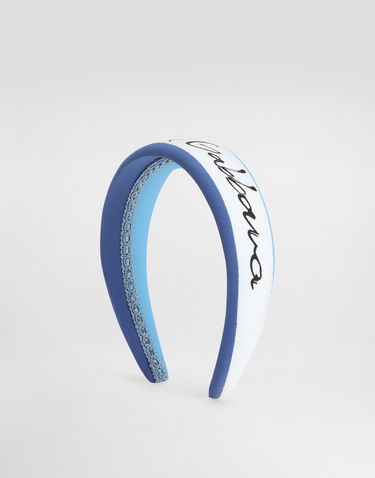 Аксесоари Dolce & Gabbana Dolce & Gabbana Poplin Headband Синьо | LB3L54FI5KSHB5KB, 1