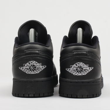 Кецове и обувки Jordan Air Jordan 1 Low "Black" GS Черно | 553560-006, 3