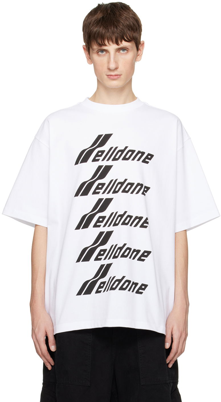 Тениска We11done Printed T-Shirt Бяло | WD-TP6-20-074-U-WH, 0
