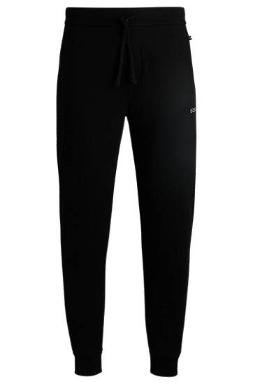 Спортни панталони BOSS Cotton Blend Lounge Pants Черно | 50535878