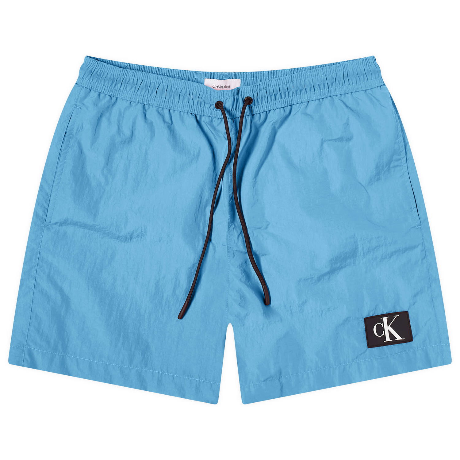 Къси панталони CALVIN KLEIN Monogram Logo Nylon Тюркоазено | KM0KM00980CGY, 0