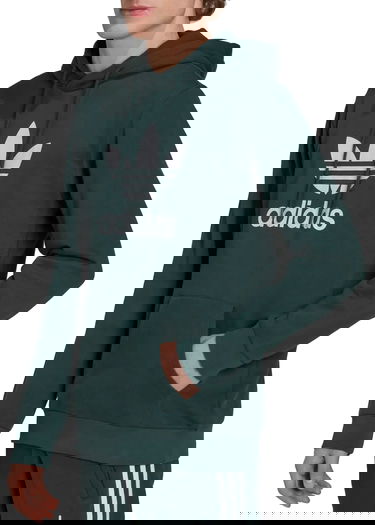 Суитчър adidas Originals Hoodie Trefoil Зелено | hk7270, 0