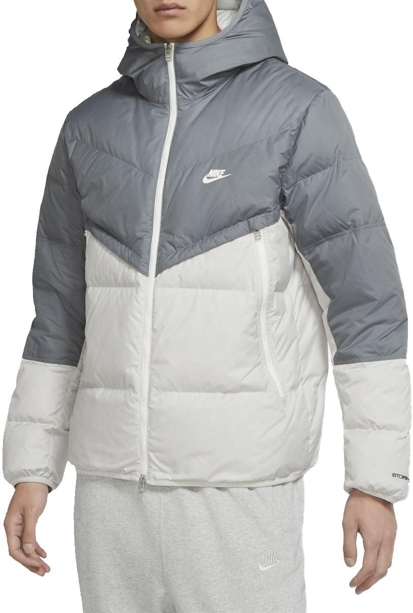 Пухо яке Nike Hooded Down-Filled Jacket Сиво | dd6795-077, 0