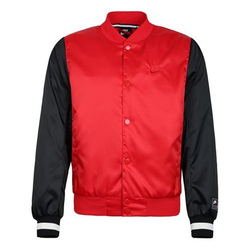 Яке бомбър Nike Air Woven Jacket Червено | AR1838-657
