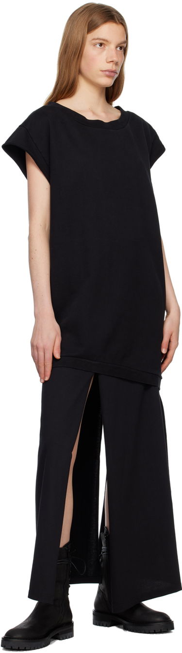 Потник Ann Demeulemeester T-Shirt Oversized Черно | 2301-W-JSW11-FA185-099, 3