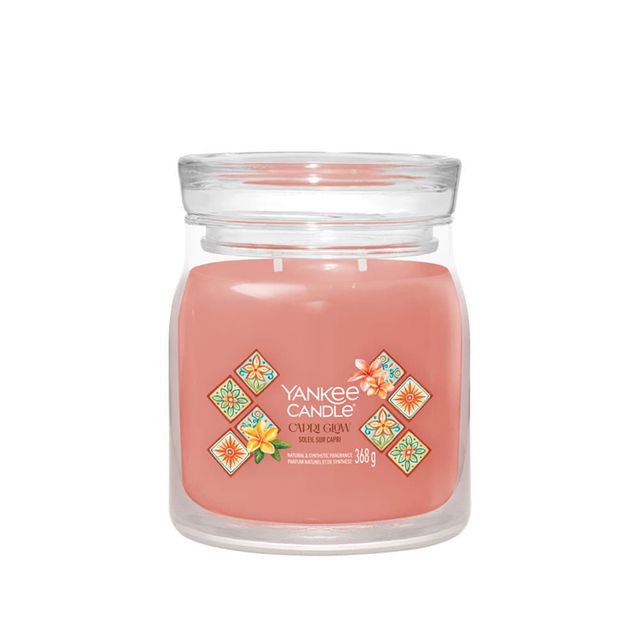 Signature Capri Glow Medium Jar 2 Wicks Universal