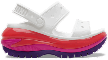 Кецове и обувки Crocs Mega Crush Sandals "White" Бяло | 207989-94S, 0
