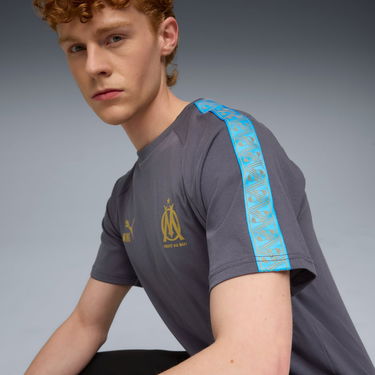 Тениска Puma Olympique de Marseille KING T-Shirt Сиво | 781588-19, 3