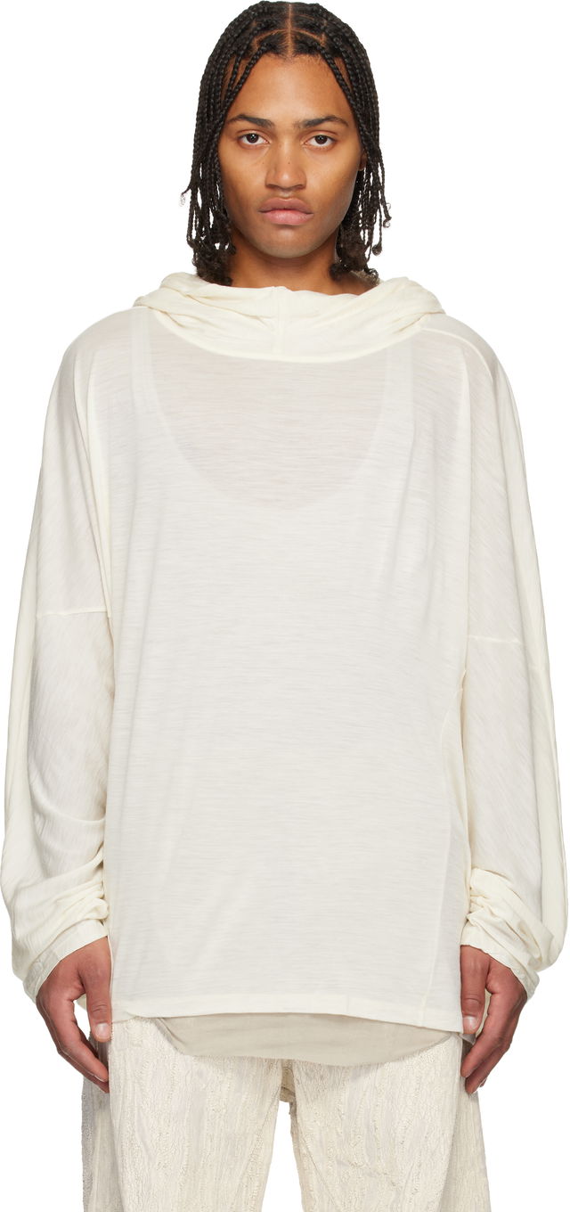 Concordians Loose-Fit Cowl Neck Tunic Hoodie