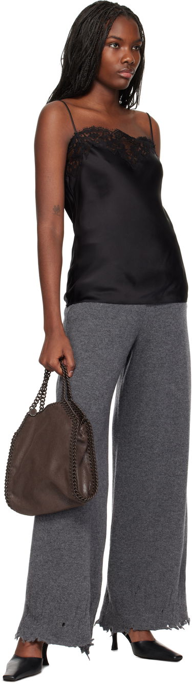 Чанта през рамо Stella McCartney Stella McCartney Falabella Mini Chain Tote Bag Кафяво | 371223WP0455, 3