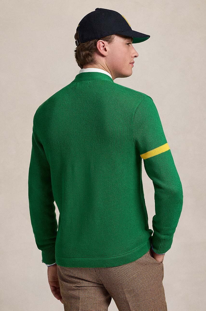 Пуловер Polo by Ralph Lauren Longsleeve Cardigan Зелено | 710949299, 1
