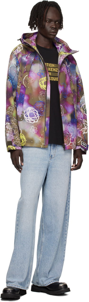 Ветровка KENZO Kenzo Paris Futura 2000 Edition Short Windbreaker Jacket Многоцветен | FF65BL1779ND, 3
