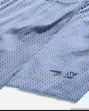 Риза Vans HommeGirls Cropped Striped Shirt Синьо | VN000NTBEM91, 4