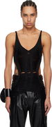 Rick Owens Hollywood Cutout Bodysuit Tank Top