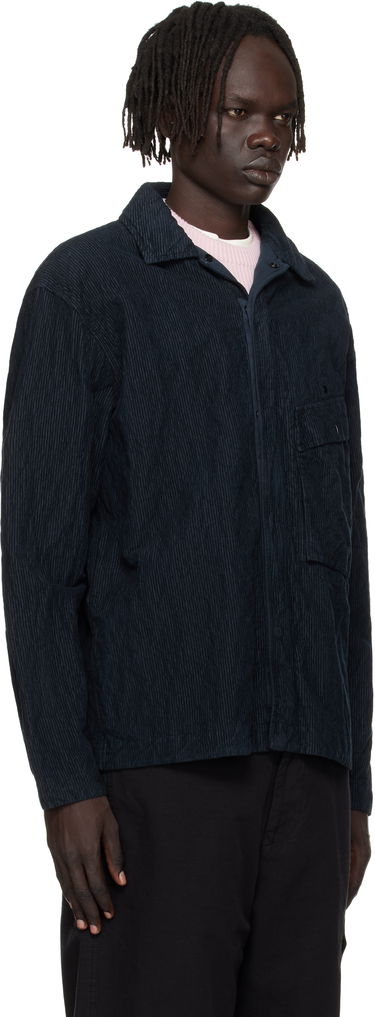 Риза Stone Island Wrinkled Corduroy Overshirt Тъмно синьо | K2S15 1200020 S0229, 1