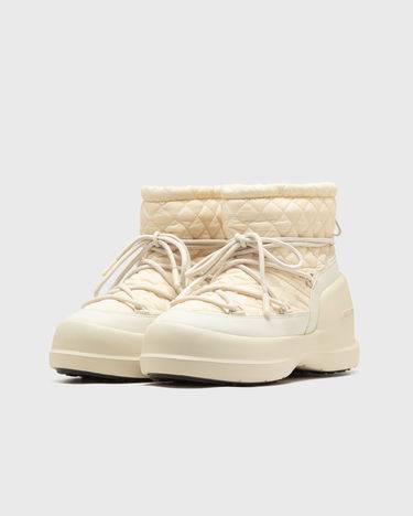 Кецове и обувки Moon Boot Mezzaluna Quilted Mid Waterproof Boots Бежово | 80D2500020-L002, 1