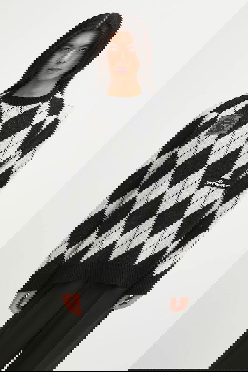 Пуловер UNDERCOVER Undercover Argyle Knit Sweater Многоцветен | UP2E4902, 0