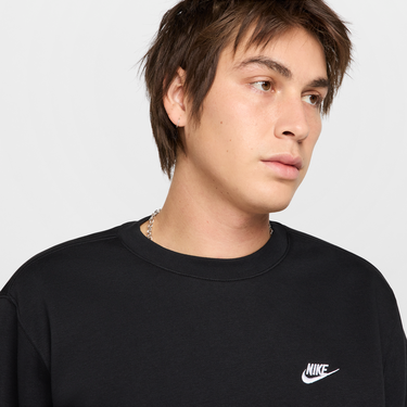 Суитчър Nike Nike Club Fleece Crewneck Sweatshirt Черно | FN3886-010, 4