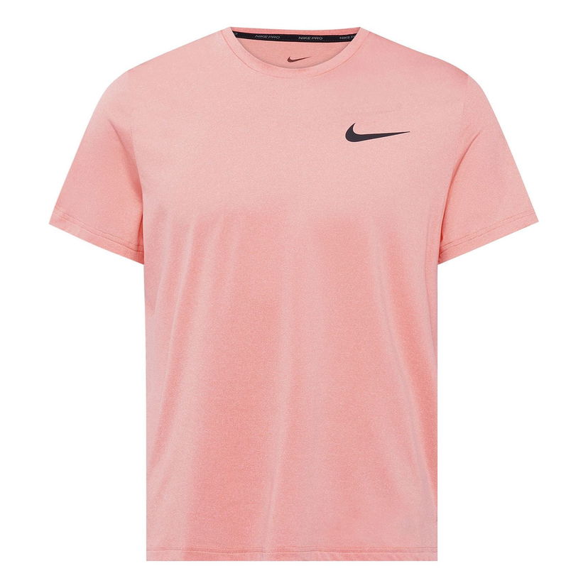 Тениска Nike Pro Dri-FIT Solid Casual Sports Quick Dry Round Neck Short Sleeve T-Shirt Розово | CZ1182-827