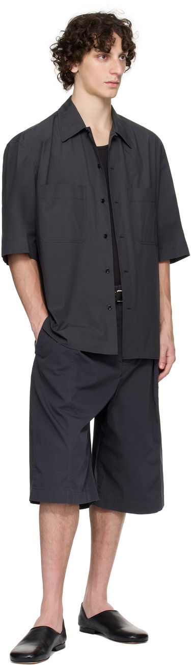 Риза LEMAIRE Lemaire Convertible Shirt Черно | SH1175 LF1364, 3