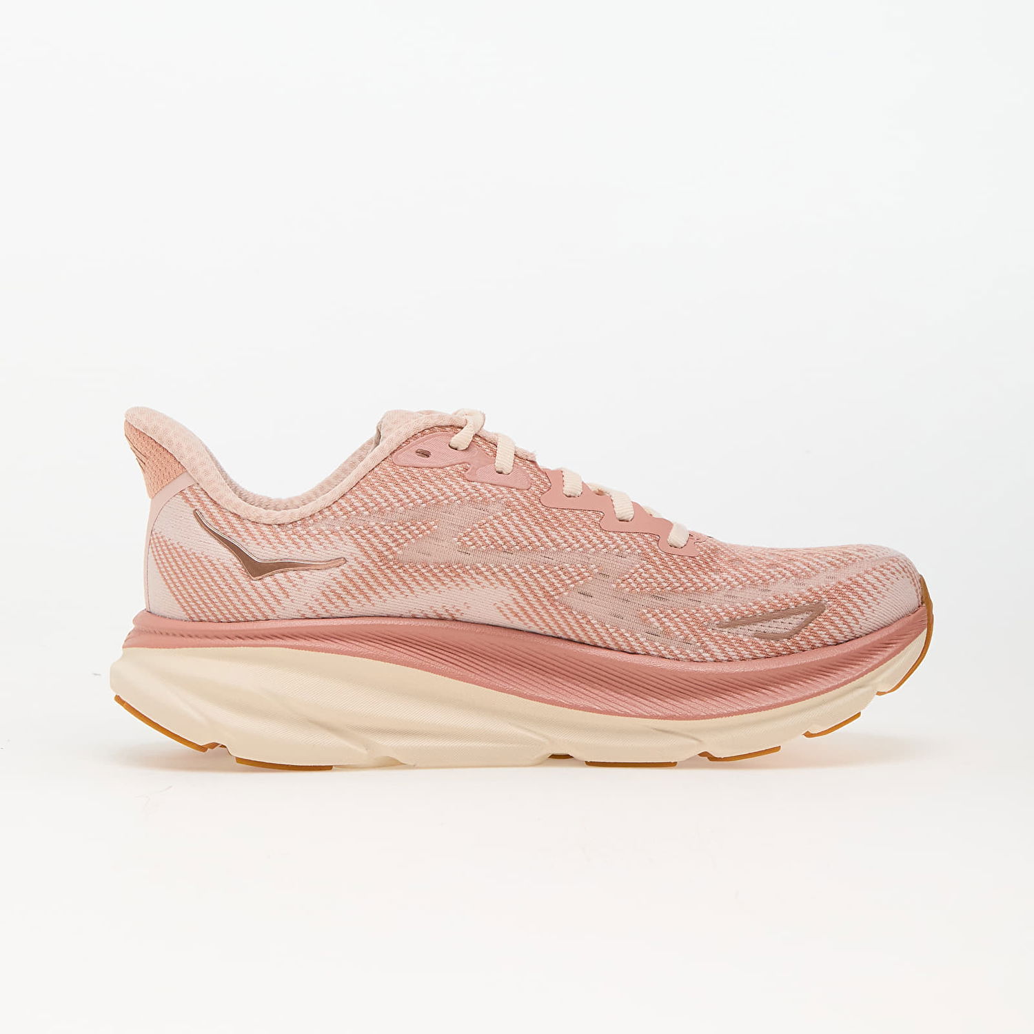 Кецове и обувки Hoka One One Women's Clifton 9 Sneakers in Sandstone/Cream, Size UK 3.5 | END. Clothing Бежово | 1127896-SNC, 1
