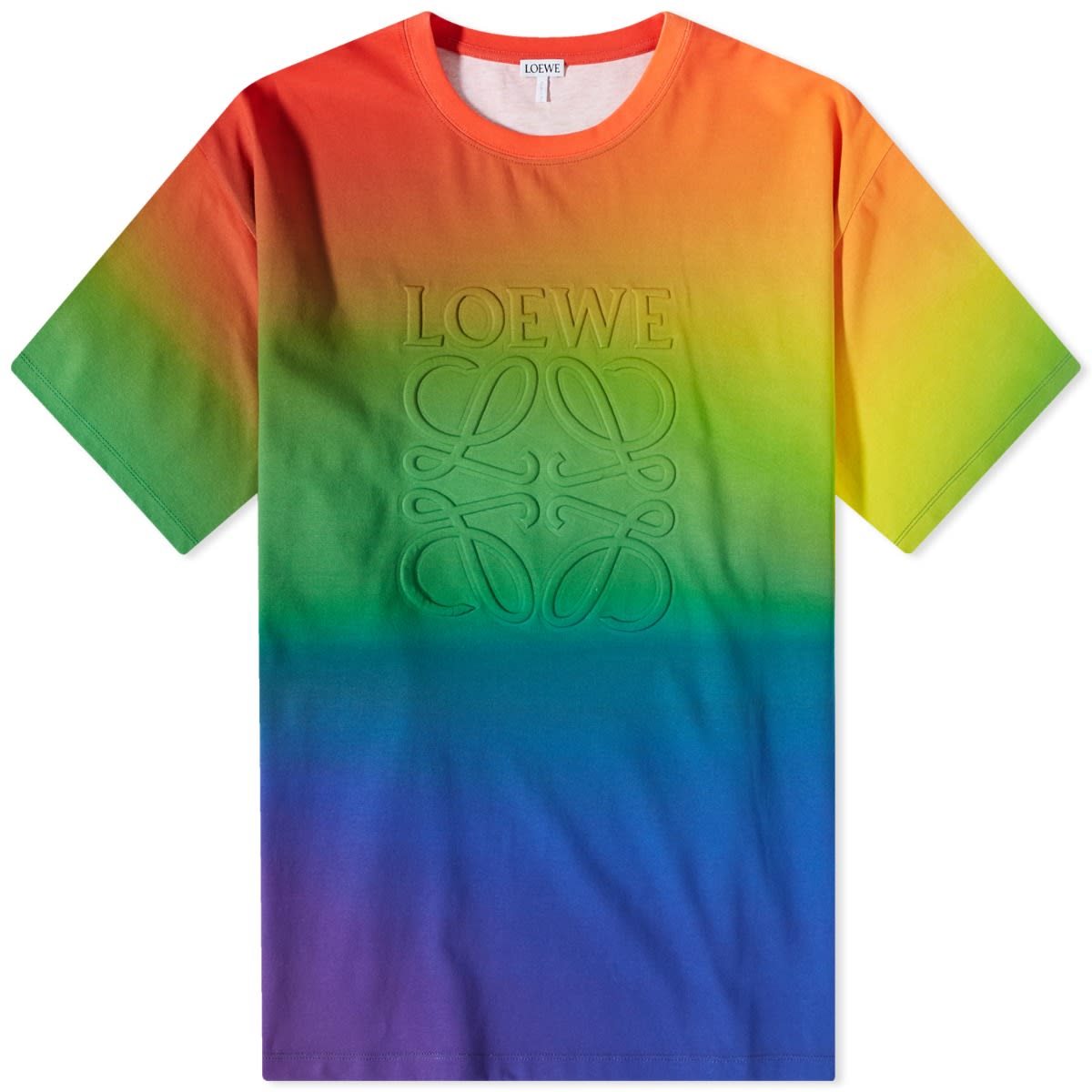 Тениска Loewe Rainbow Anagram T-Shirt Многоцветен | H526Y22X67-9990, 0