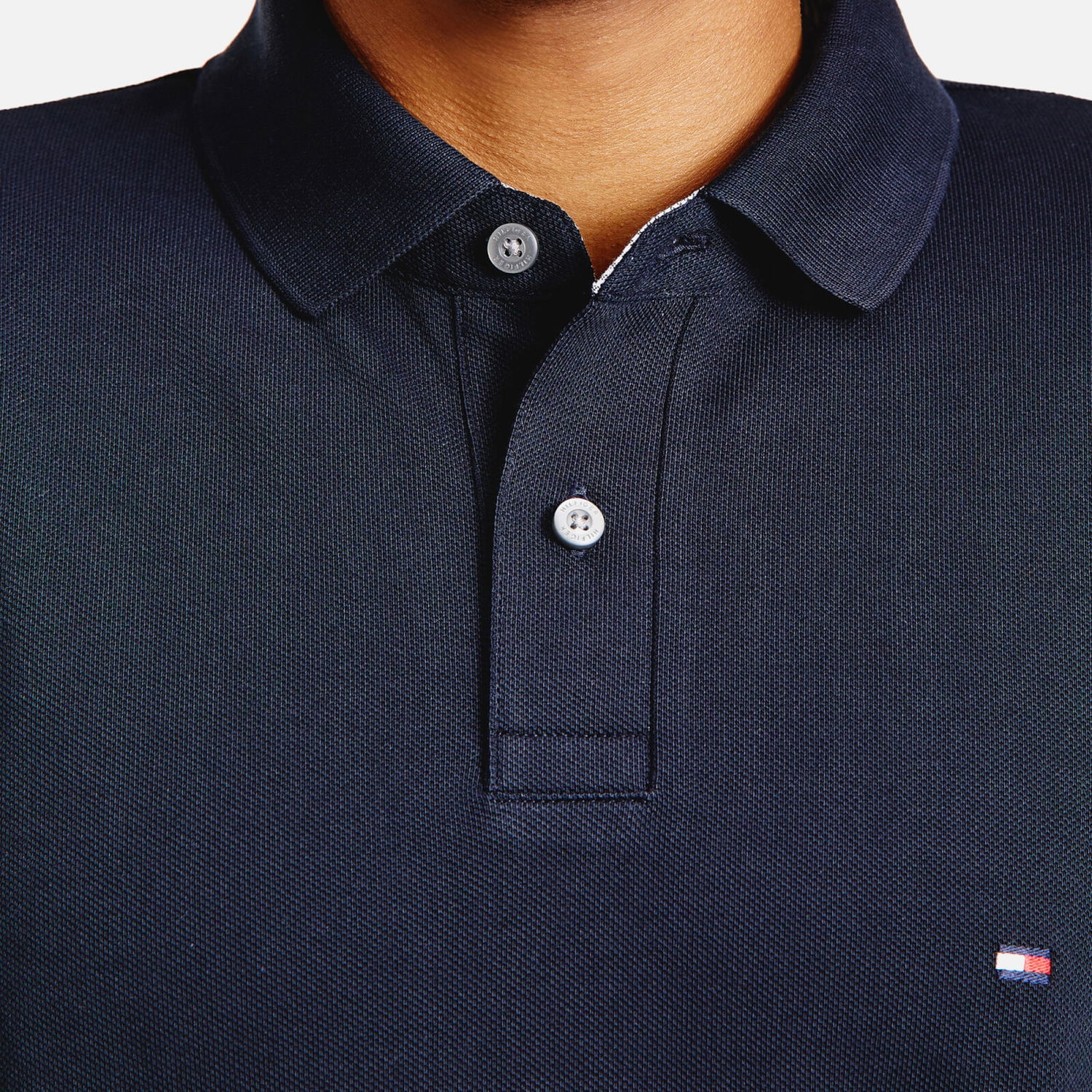 Поло тениска Tommy Hilfiger Tommy Hilfiger 1985 Cotton-Blend Polo Shirt Тъмно синьо | MW0MW20183DW5, 0