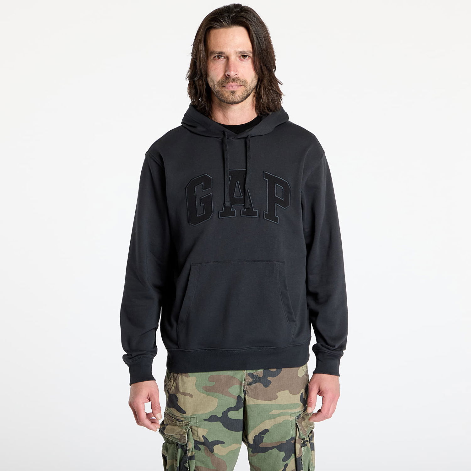 Суитчър GAP Logo Hoodie XL Черно | 868453-05, 0