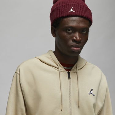 Суитчър Jordan Jordan Essentials Full-Zip Fleece Hoodie Бежово | DQ7350-206, 1