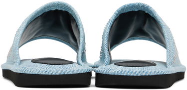 Аксесоари BY FAR BY FAR Ari Stud Slides Синьо | 23CRARSDNMSTD, 1
