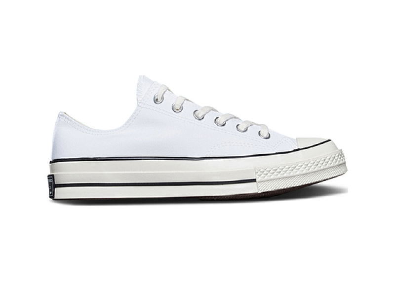Кецове и обувки Converse Chuck 70 Vintage White Black Egret Бяло | A02306C, 0