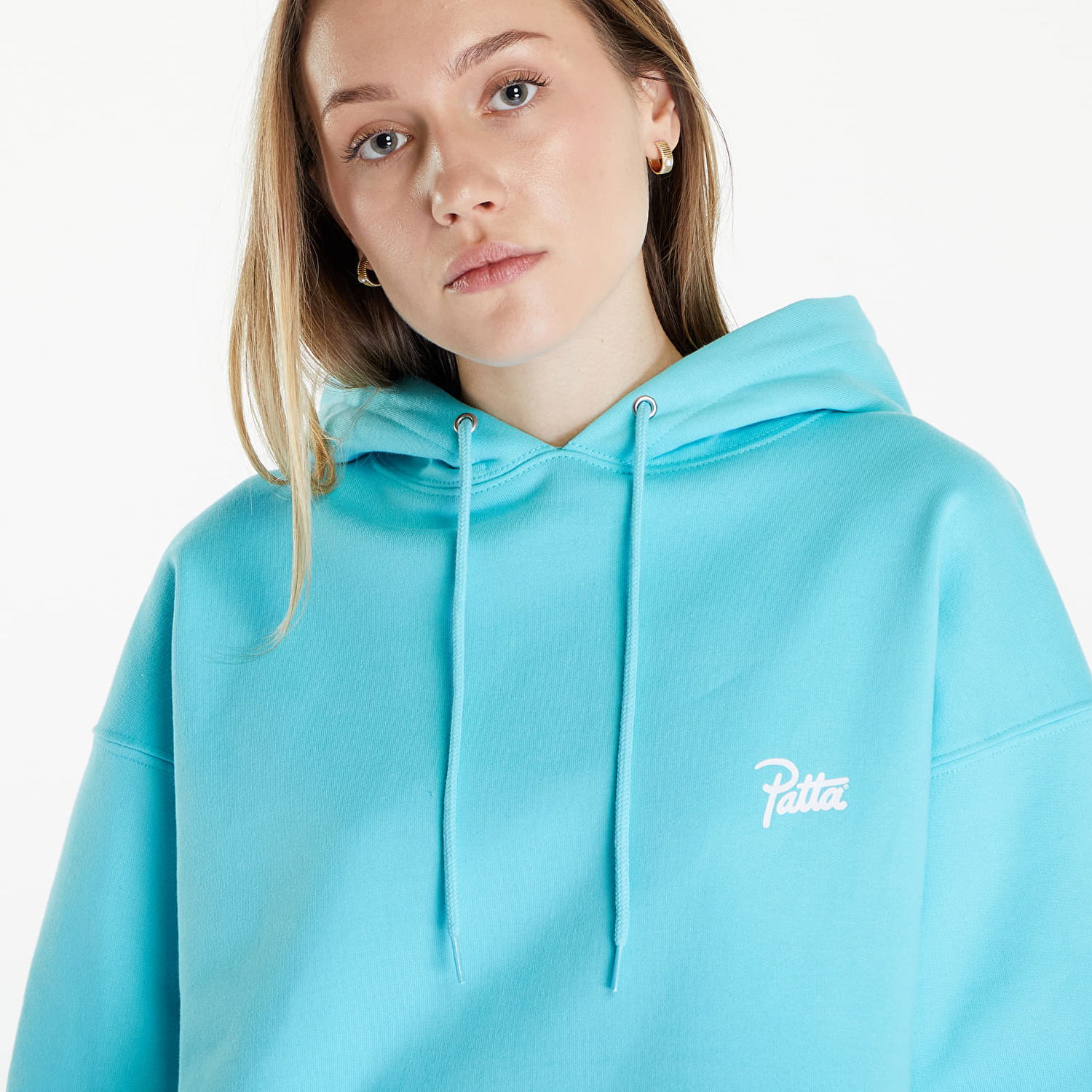 Суитчър Patta Some Like It Hot Classic Hooded Sweater UNISEX Тюркоазено | POC-SS24-2000-325-0220-052, 1
