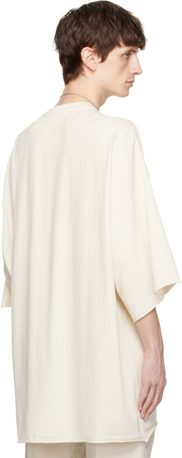 Тениска Rick Owens Rick Owens Hollywood Tommy T-Shirt Бежово | RU01E5283 JNC, 2