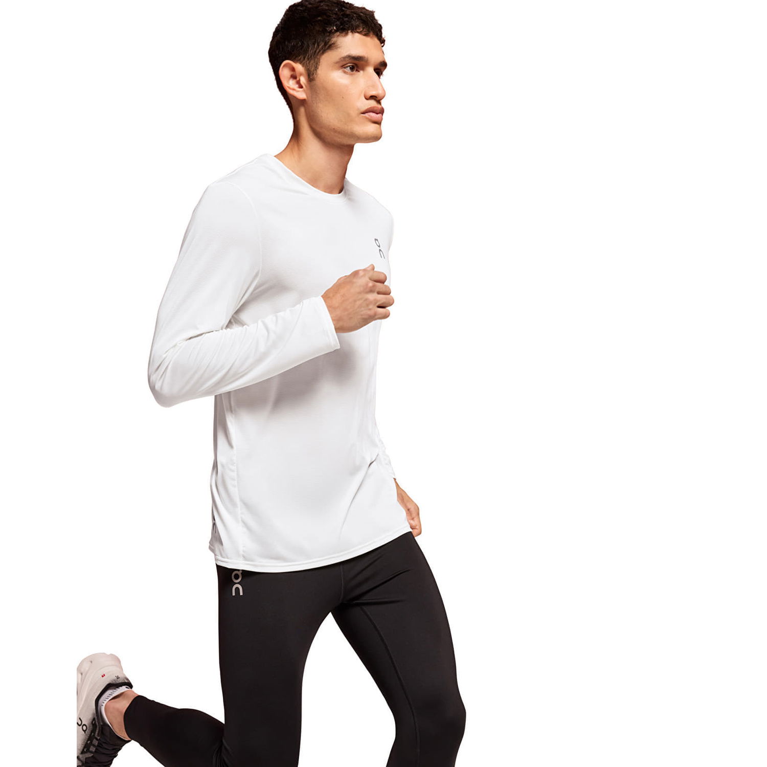Тениска On Running On Core Long-T Undyed-White Бяло | 1ME10750864, 1
