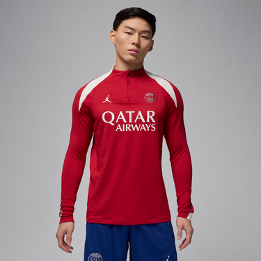 Пуловер Jordan Paris Saint-Germain Strike Dri-FIT Quarter-Zip Top Червено | HJ3395-660, 1